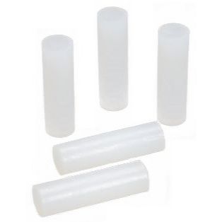 3M 3792-TC  5/8" x 2" Scotch-Weld Clear Hot Melt Adhesive 11-lb Case