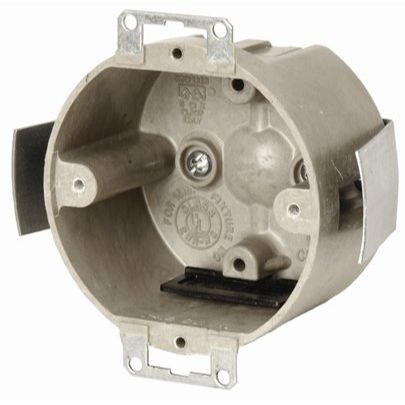 Allied Moulded 9338-ESK  Fiberglassbox 4" Round Old Work Outlet Box