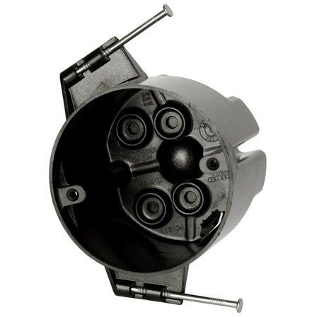 Allied Moulded PC213-N  4" Round 3/0 Outlet Box - 50 lb rated