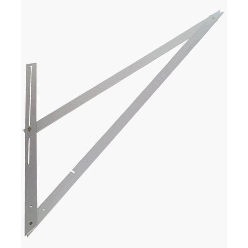 C.H. Hanson 00345  3' x 4' x 5' Heavy Duty Aluminum 90° Folding Layout aSquare