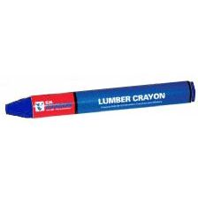 C.H. Hanson 10366  4-1/2" Lumber Crayon - Blue - 12 per Package