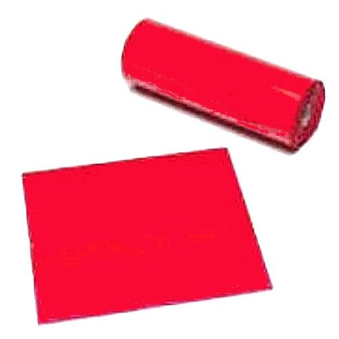 C.H. Hanson 10490  12" x 12" Red Lumber Warning Flag - 300 per Roll