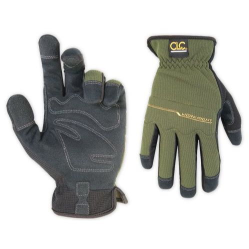 Custom Leathercraft 123M  Workright Hi-Dexterity Open Cuff Gloves - Medium