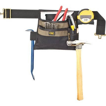 Custom Leathercraft 1245  Single Side Carpenters Tool Apron