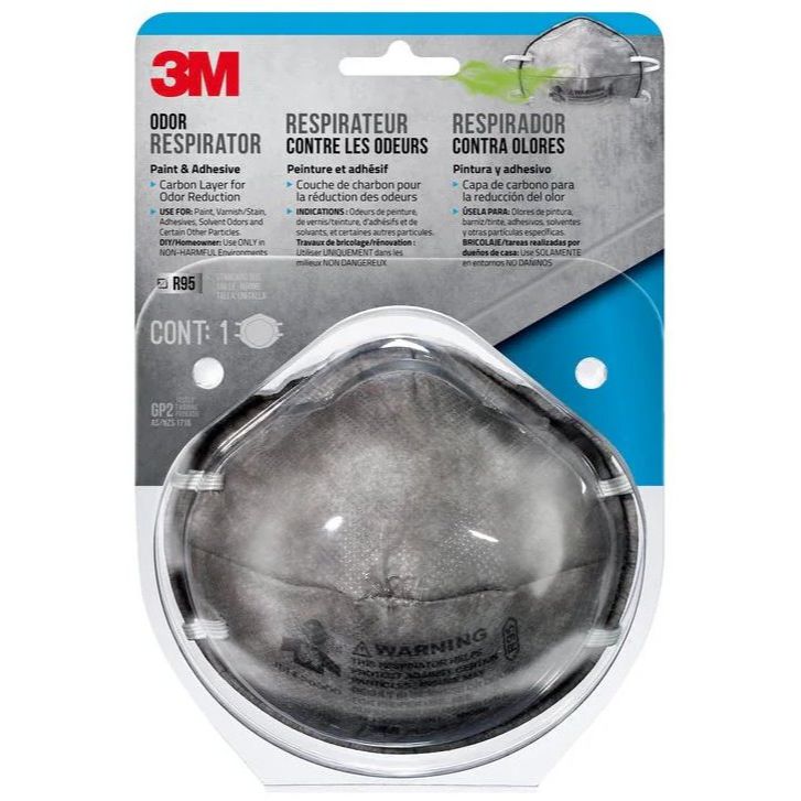 3M 8247P1-DC Latex Paint and Odor Respirator - 1 per Package 3M 8247P1-DC Latex Paint and Odor Respirator - 1 per Package