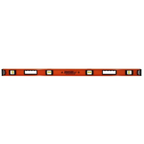Johnson Level & Tool Manufacturing 1253-4800 48" Heavy Duty I-Beam Aluminum Level Johnson Level & Tool Manufacturing 1253-4800 48" Heavy Duty I-Beam Aluminum Level