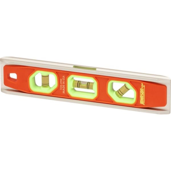 Johnson Level & Tool Manufacturing 1435-0900  9" Magnetic Glo-View Torpedo Level