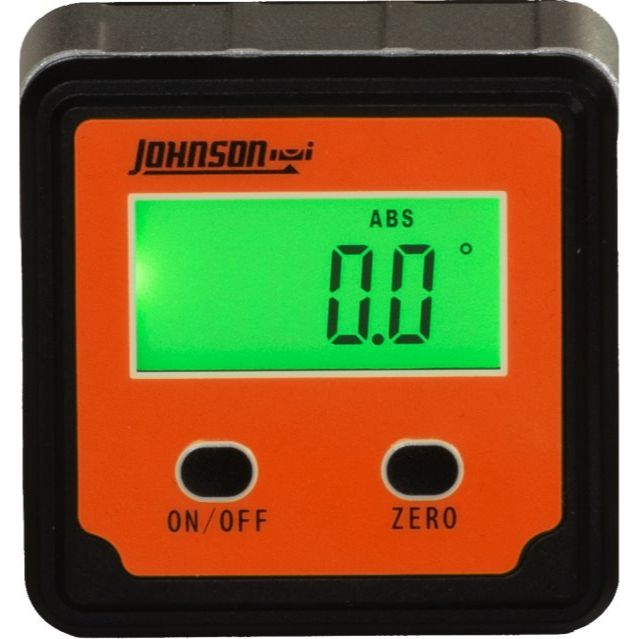 Johnson Level & Tool Manufacturing 1886-0000 Magnetic Digital Angle Locator 2 Button Johnson Level & Tool Manufacturing 1886-0000 Magnetic Digital Angle Locator 2 Button