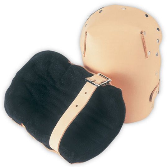 Custom Leathercraft 313 Heavy Duty Leather Kneepads Custom Leathercraft 313 Heavy Duty Leather Kneepads