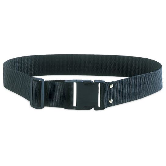Custom Leathercraft 3505  2" Adjustable Web Work Belt 29" To 46" Bla