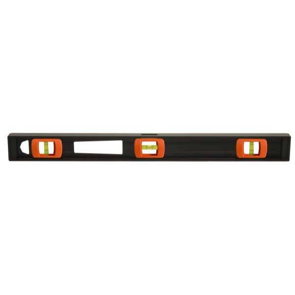 Johnson Level & Tool Manufacturing 3724J 24" Top-Reading Aluminum I- Beam Level - 3 Vial