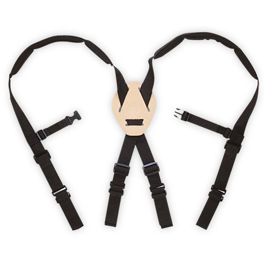 Custom Leathercraft 5122  Padded Construction Suspenders