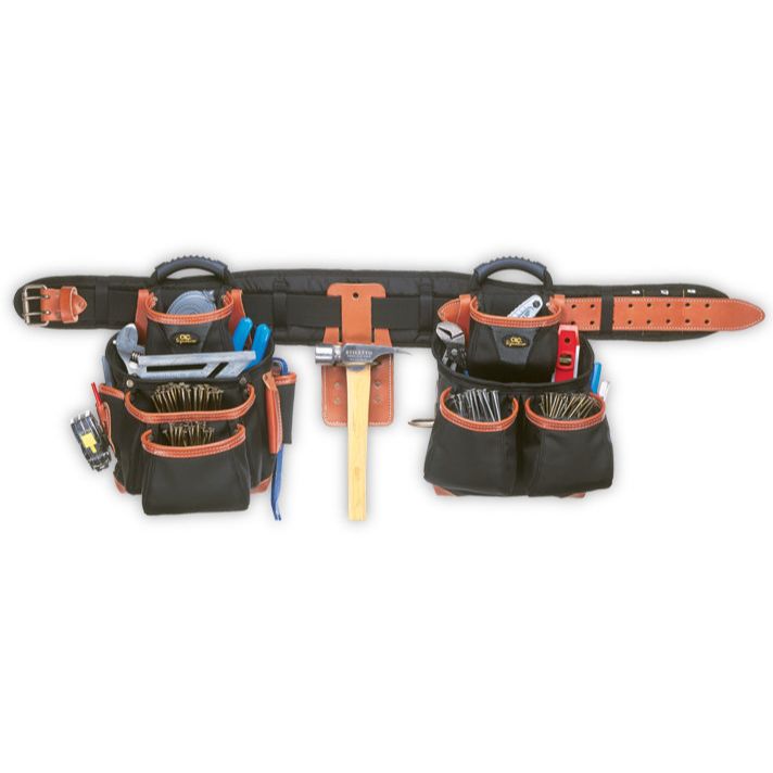 Custom Leathercraft 51452  27 Pocket 4 Piece Top-Of-The-Line Pro-Framer's Combo System sizes (29" - 46")