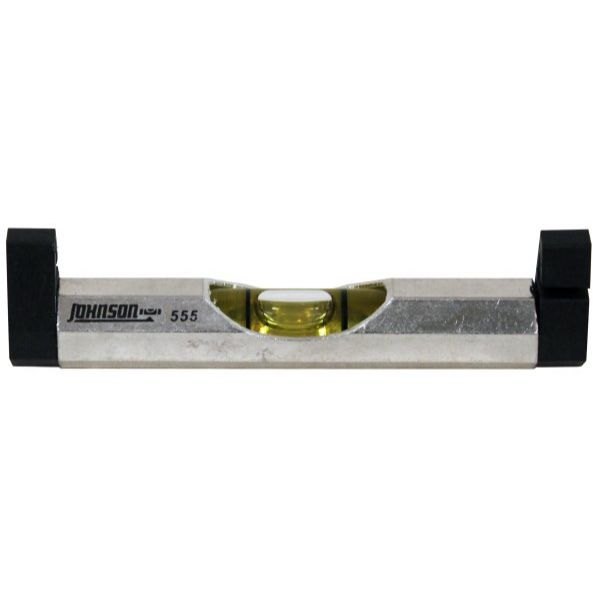 Johnson Level & Tool Manufacturing 555J 3" Aluminum Line Level Johnson Level & Tool Manufacturing 555J 3" Aluminum Line Level