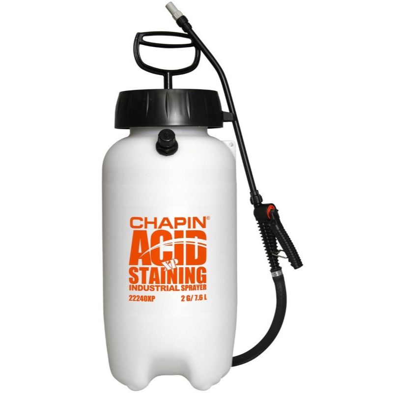 Chapin 22240XP 2 Gallon Industrial Acid Staining Sprayer Chapin 22240XP 2 Gallon Industrial Acid Staining Sprayer