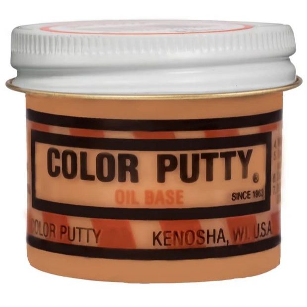 Color Putty 114  3.68oz Oil Based Wood Filler Putty - Maple