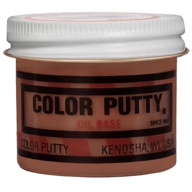 Color Putty 126  3.68oz Oil Based Wood Filler Putty - Brown Mahogany