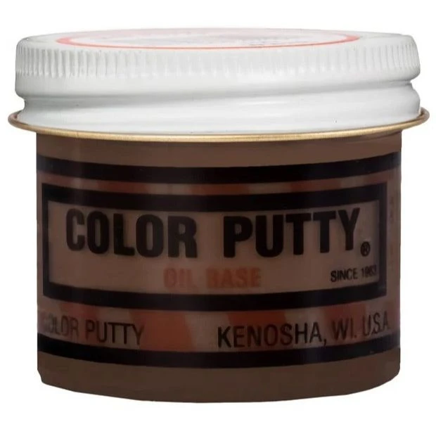Color Putty 130  3.68oz Oil Based Wood Filler Putty - Dark Walnut