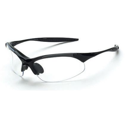 Crossfire 1524  Cobra Safety Glasses Clear Lens - Matte Black Frame