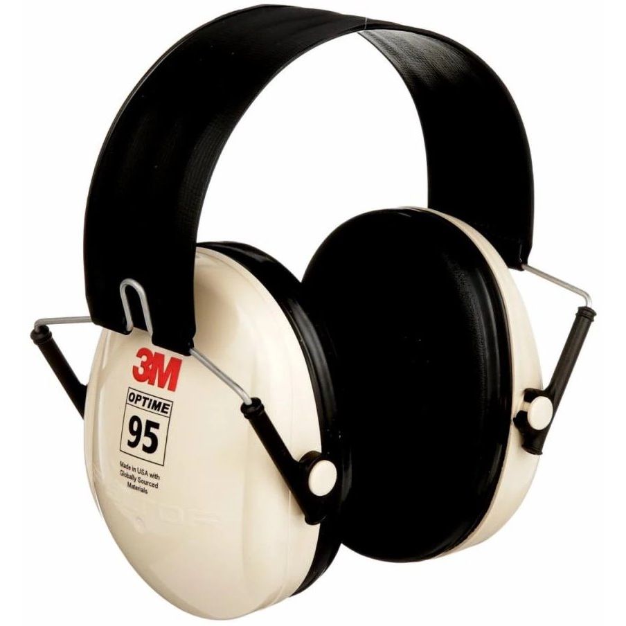 3M H6F/V  Peltor Optime 95 Over-the-Head Folding Earmuffs NRR 21dB