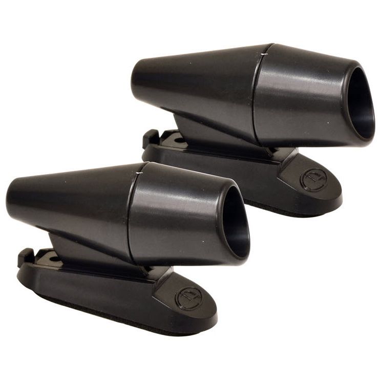 Custom Accessories Black Deer Alerts Devices - 2 per Package (17380)