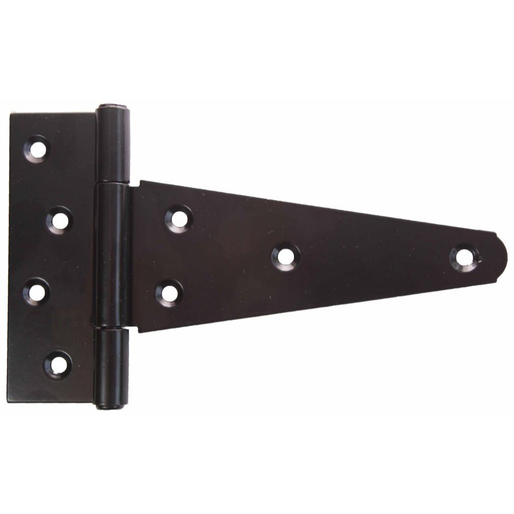 GatePro 0042003  8" Standard T-Hinge - Black Finish