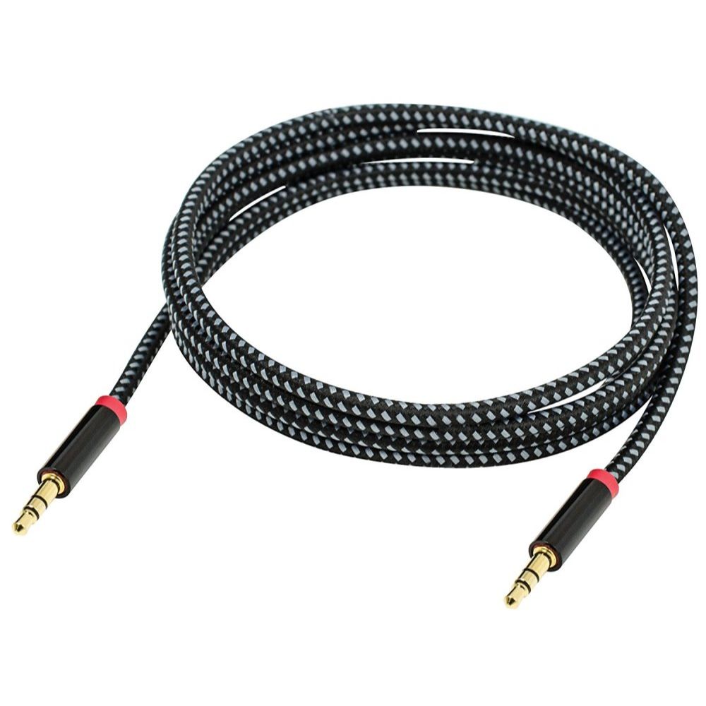Tuff Tech 23391   6Ft Braided Heavy Duty Auxiliary Cord