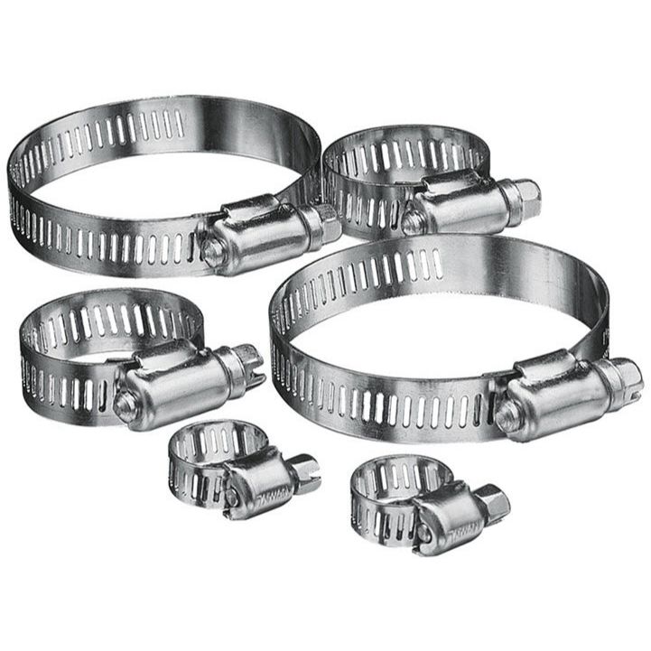 Custom Accessories 6 Piece 3 Assorted Sizes Hose Clamps (29038)