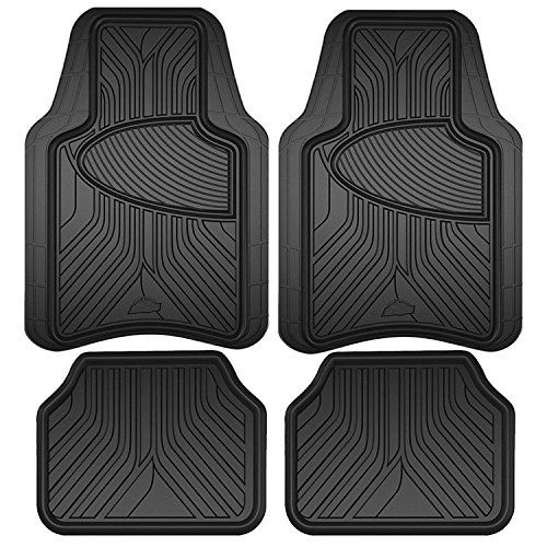 Armor All 78846 4 Piece All Season Floor Mat - Black Armor All 78846 4 Piece All Season Floor Mat - Black