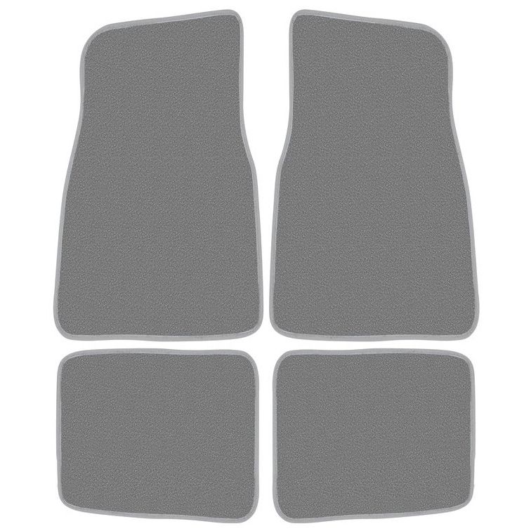 Armor All 78921  4 Piece Set Carpet Interior Floor Mats - Grey