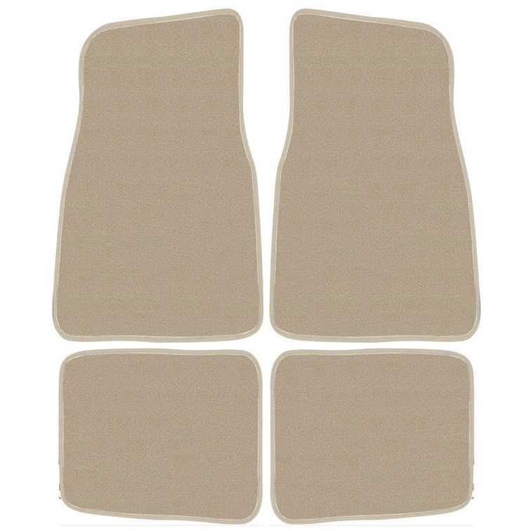 Armor All 78922  4 Piece Set Carpet Interior Floor Mats - Tan