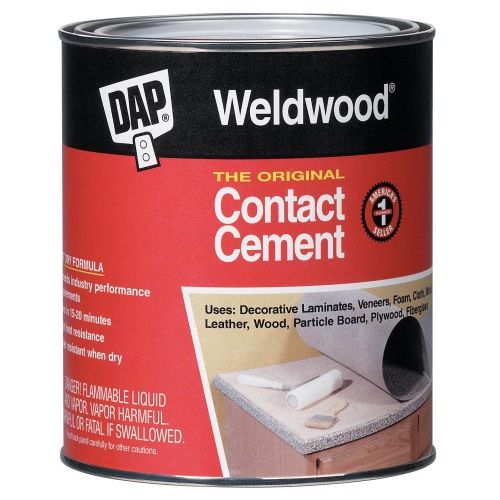 DAP 00271  Weldwood Original Contact Cement - Pint DAP 00271  Weldwood Original Contact Cement - Pint