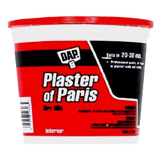 DAP 10308 Plaster of Paris (Dry Mix) 4-lb Tub DAP 10308 Plaster of Paris (Dry Mix) 4-lb Tub