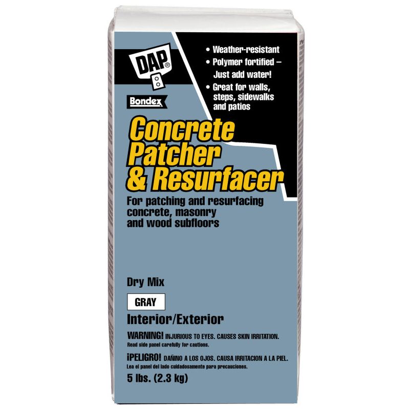 DAP 10466 Concrete Patcher & Resurfacer (Dry Mix) 5-lb DAP 10466 Concrete Patcher & Resurfacer (Dry Mix) 5-lb