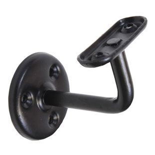 GatePro 1800753  3" Outdoor Handrail Bracket - Black Finish