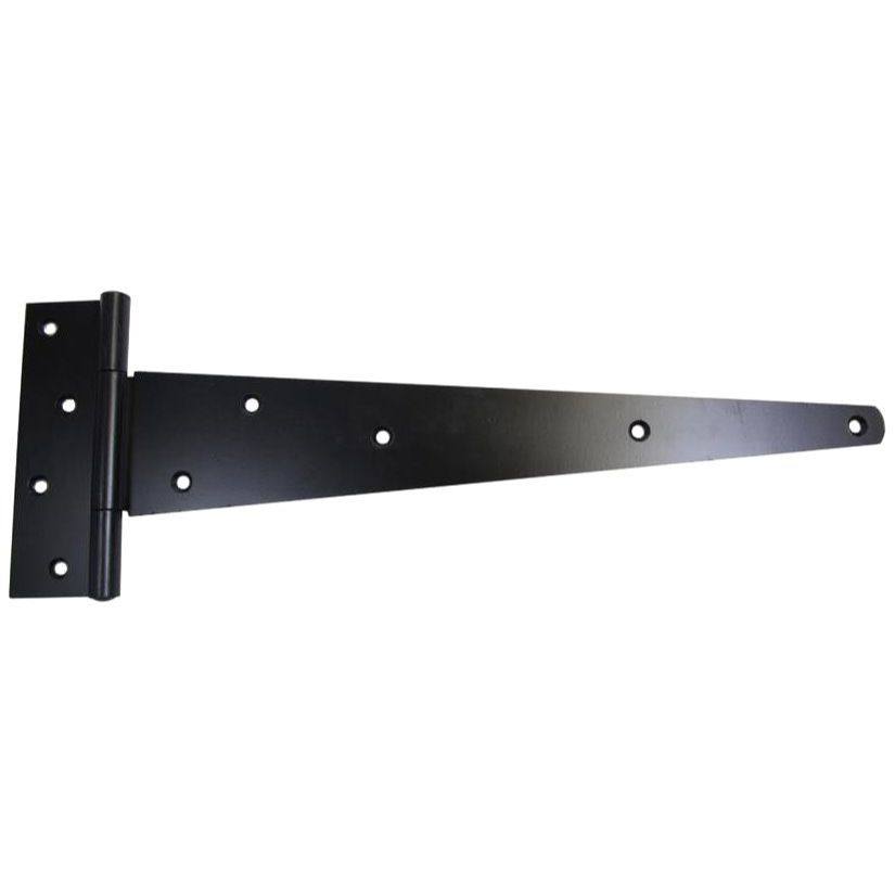 GatePro 5034503  18" Strong Tee Hinges - Black Finish - 1 Pair
