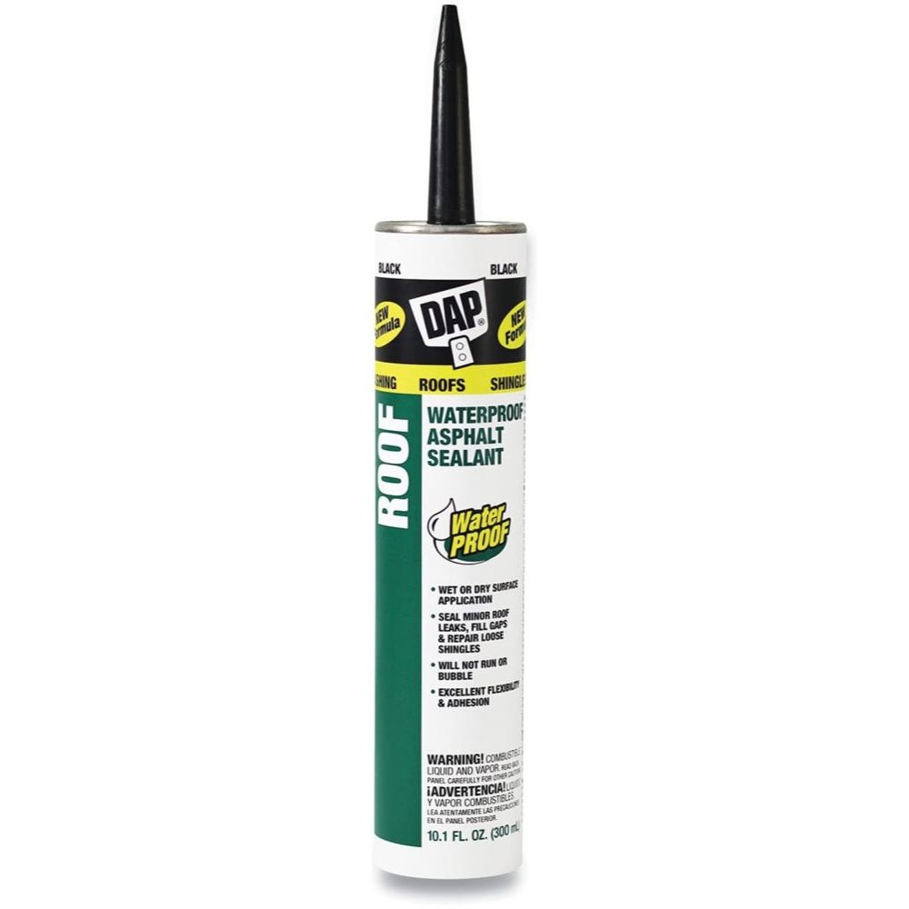 DAP 18270  Roof Waterproof Asphalt Filler & Sealant Black 10.1-oz (18268)