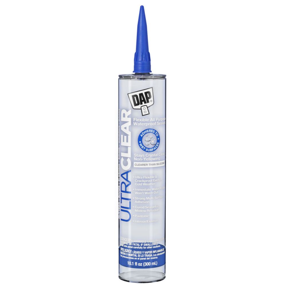 DAP 18388  Ultra Clear All Purpose Sealant 10.1 Fl oz.