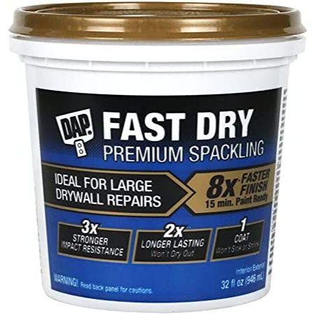 DAP 18441  Fast Dry Off White Spackle Quart