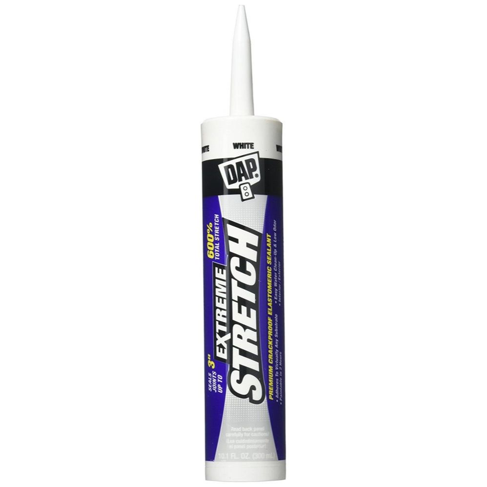 DAP 18715  Extreme Stretch Sealant -  White 10.1-oz  Cartridge