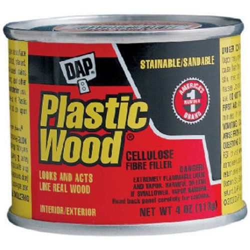 DAP 21412  Plastic Wood Solvent Wood Filler  - White 4-oz Can