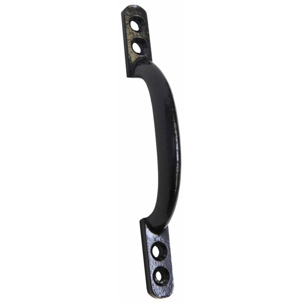 GatePro 5371503  6" Gate/Door Handle - Black Finish