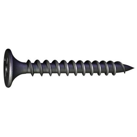 Grabber X1168  #8 x 3" Streaker Drywall to Light Gauge Metal Screws Fine Thread with Gray Phosphate - 1 lb Box