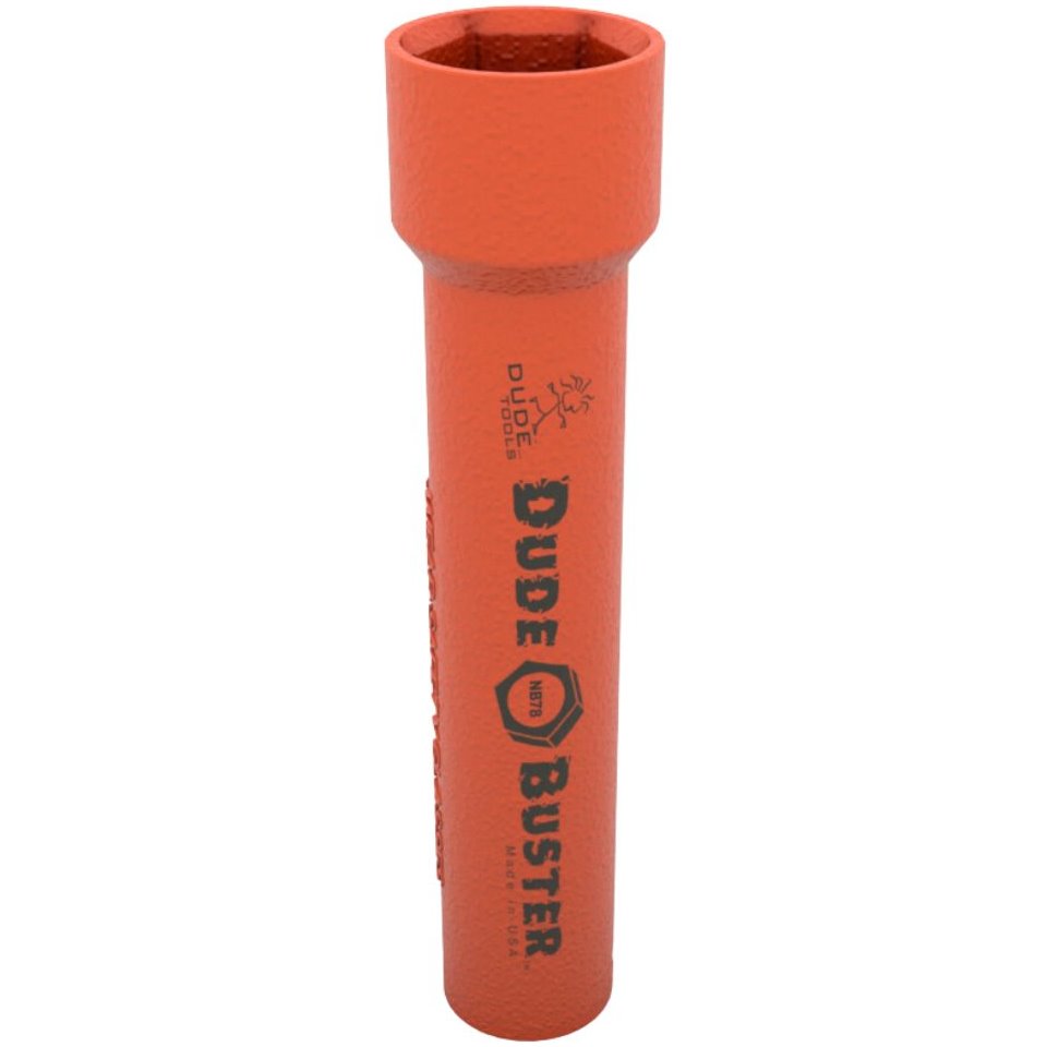 Dude Tools NB78  Nut Buster Socket 1-5/16" High Impact Deep Socket with 1/2" Drive and 7" Bolt travel Length (for 7/8" bolt or stud)