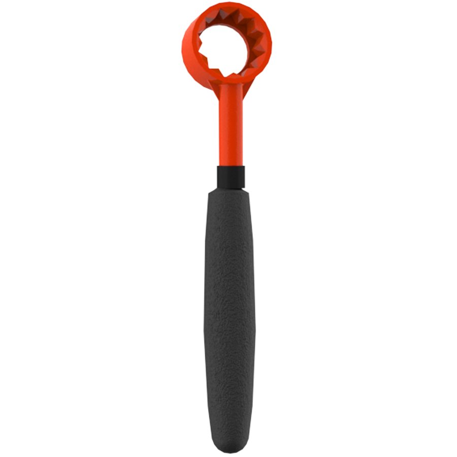 Dude Tools NBW1  Nut Buster Wrench 1-1/2" Box Wrench with Comfort Grip (for 1" bolt or stud)