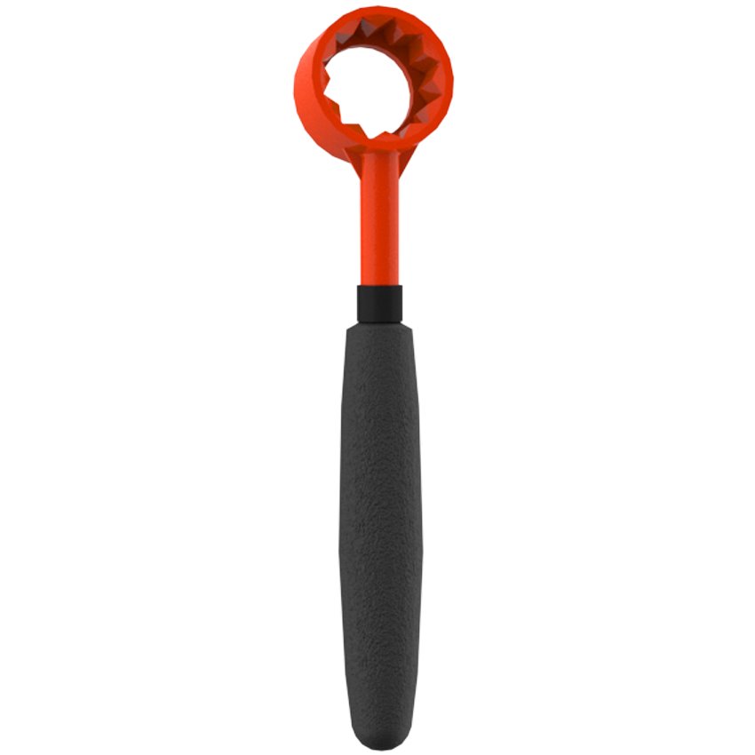 Dude Tools NBW118  Nut Buster Wrench 1-11/16" Box Wrench with Comfort Grip (for 1-1/8" bolt or stud)