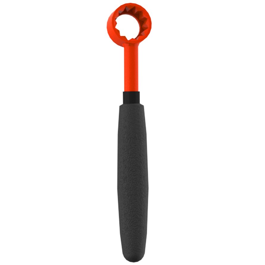Dude Tools NBW58  Nut Buster Wrench 15/16" Box Wrench with Comfort Grip (for 5/8" bolt or stud)