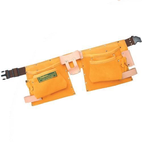 Chalimex DT 1107  12 Pocket Folded Stitched Work Apron With Web Belt Quick Release Buckle