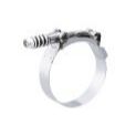 Breeze B9228-0406  Spring Loaded T-Bolt Clamp with Square Spring Effective Diameter Range: 4.06" - 4.38" (103.2mm - 111.1mm)