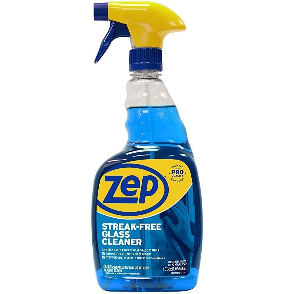 Zep Commercial ZU112032 Streak-Free Glass Cleaner - 32-oz Bottle Zep Commercial ZU112032 Streak-Free Glass Cleaner - 32-oz Bottle